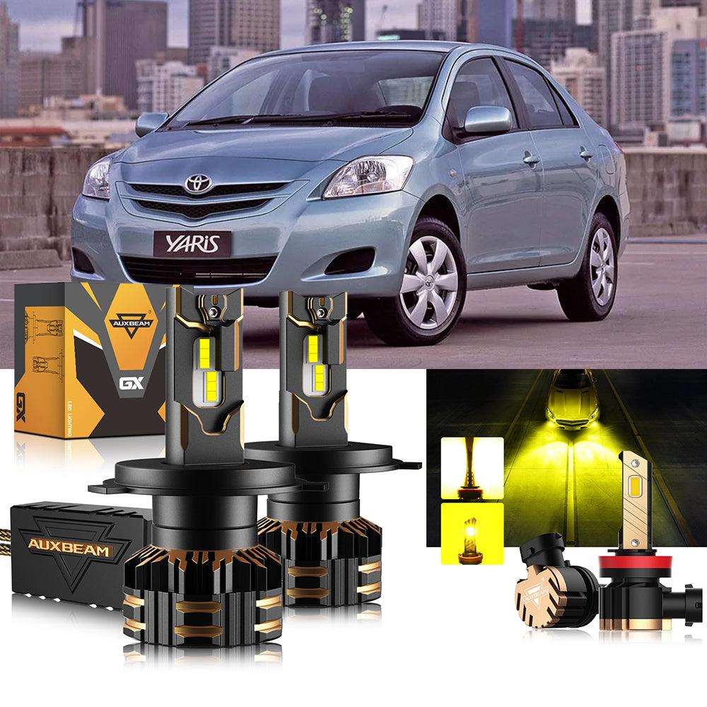 For 2006-2013 Toyota Yaris H4 LED Headlight Bulbs