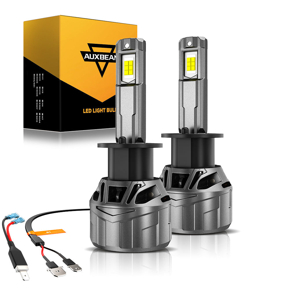 🆕1:1 Mini Size F18 Series 22000LM 100W LED Headlight Bulbs 6500K Cool White