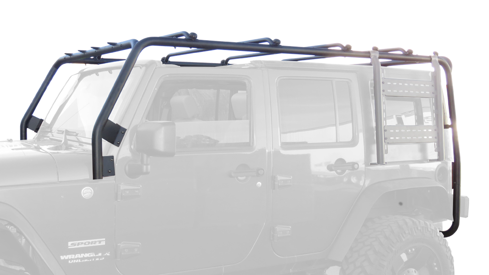 2007-2018 JEEP WRANGLER JK 4 DOOR CARGO ROOF RACK Body Armor 4x4