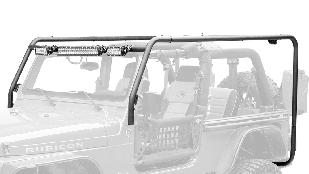 2007-2018 JEEP WRANGLER JK 2 DOOR CARGO ROOF RACK Body Armor 4x4