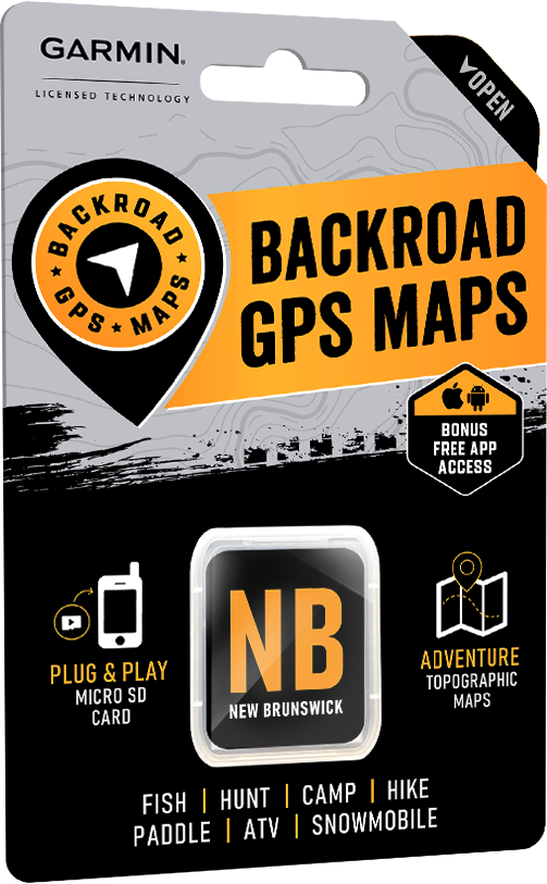 New Brunswick GPS Maps