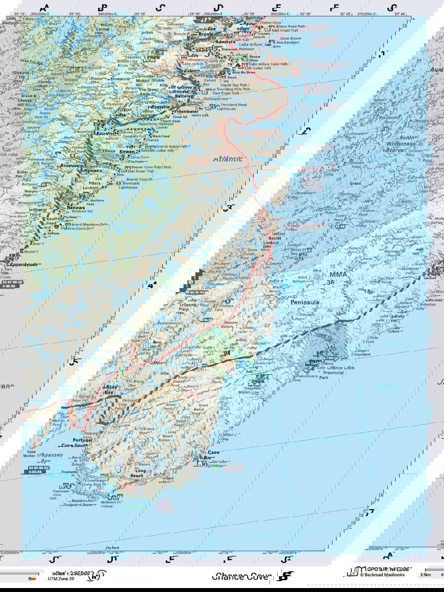 Newfoundland & Labrador Backroad Mapbook