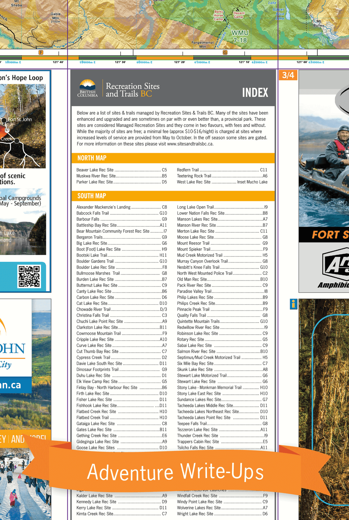 Northeastern BC - Recreation Map