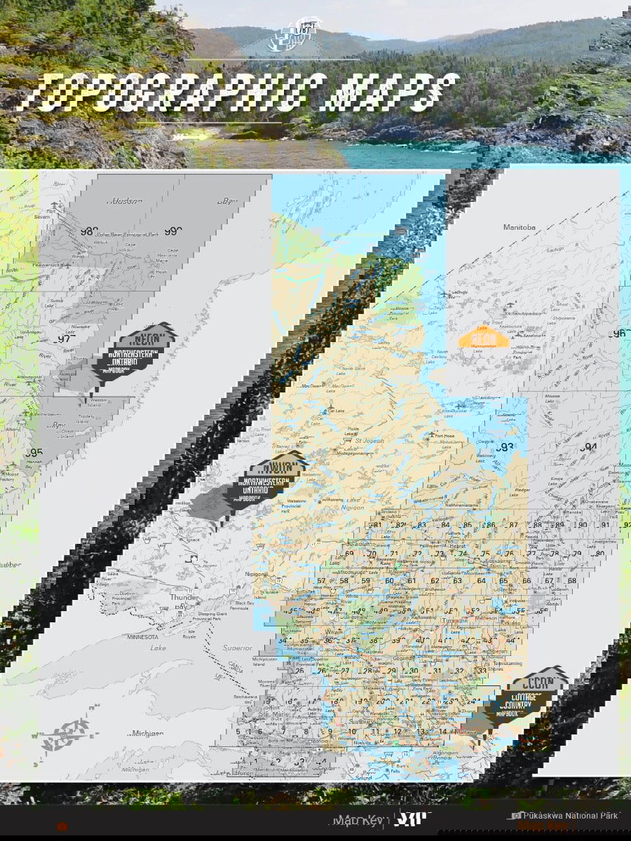 Northeastern Ontario Backroad Mapbook