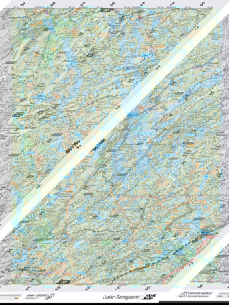 Northeastern Ontario Backroad Mapbook