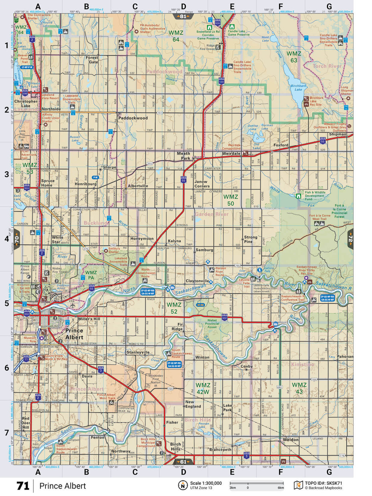 Saskatchewan Backroad Mapbook