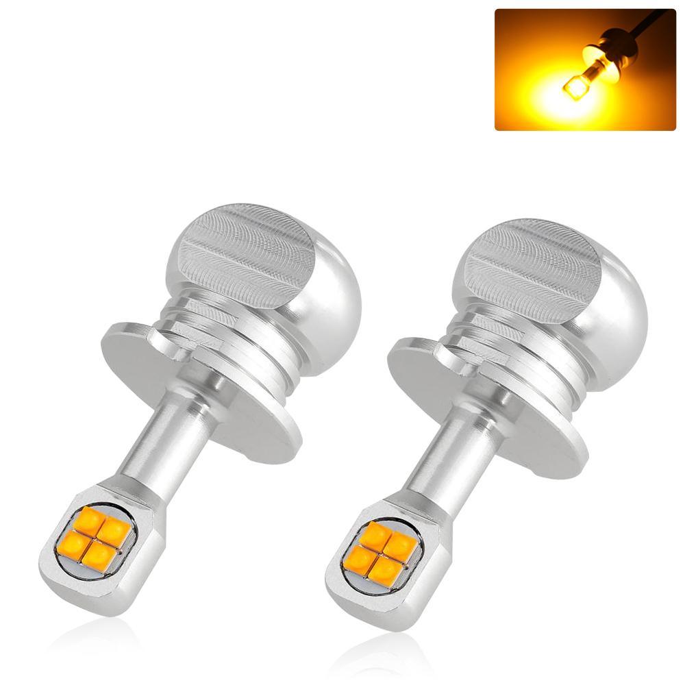 (2pcs/set) SMD 20W 7000LM Natural White/AMBER Led Fog Light Bulbs