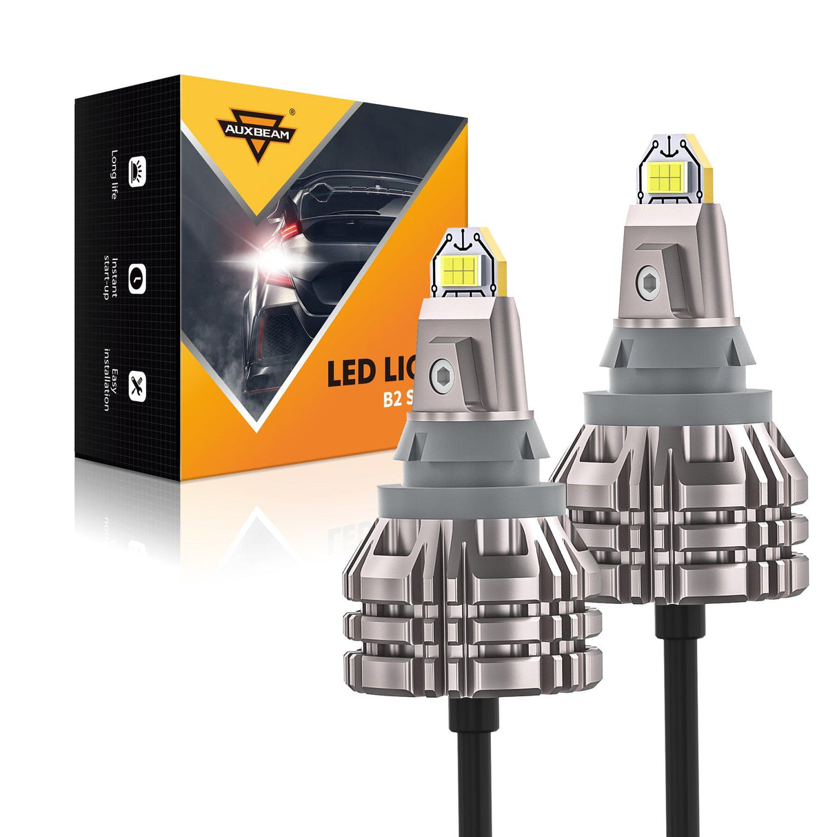 For 2000-2004 Toyota Tacoma H4 LED Headlight Bulbs