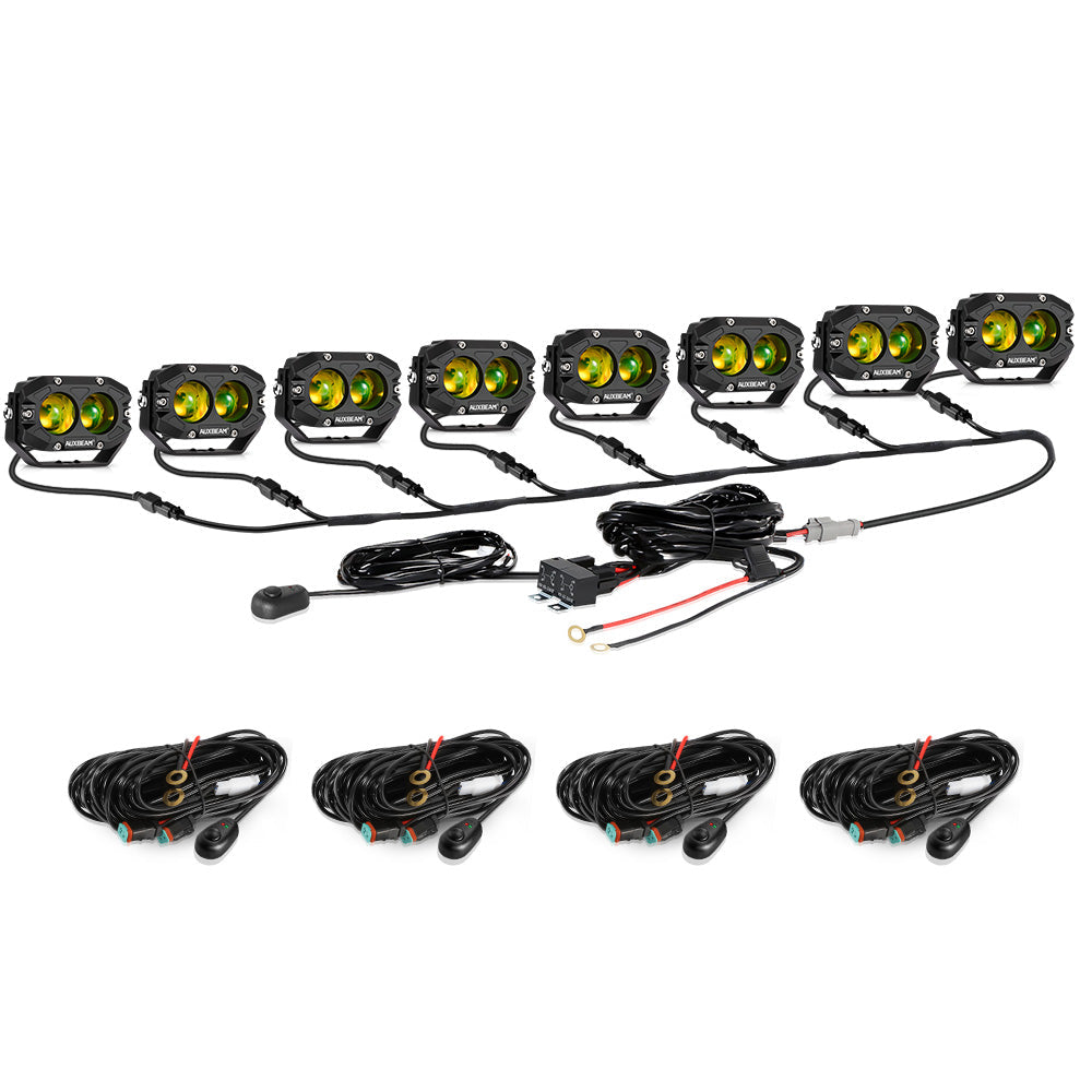 R4 Series | 4 Inch 60W LED Pods Amber Spot Driving Light