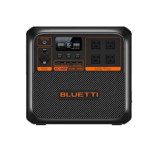 BLUETTI AC180P Solar Portable Power Station (AC180P)