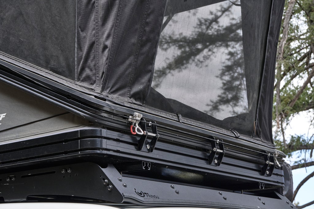 Alpine 51 Hardshell Rooftop Tent, Aluminum, 2 Person, Black Tuff Stuff Overland