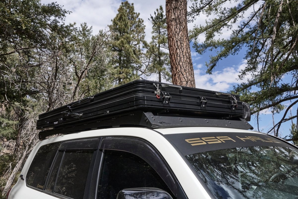 Alpine 51 Hardshell Rooftop Tent, Aluminum, 2 Person, Black Tuff Stuff Overland