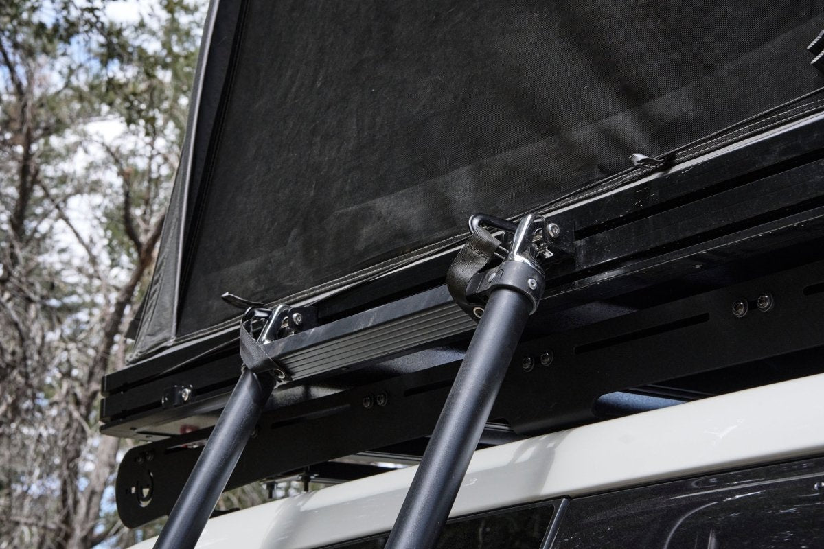 Alpine 51 Hardshell Rooftop Tent, Aluminum, 2 Person, Black Tuff Stuff Overland