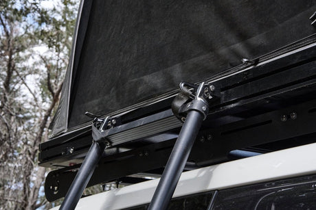 Alpine 51 Hardshell Rooftop Tent, Aluminum, 2 Person, Black Tuff Stuff Overland