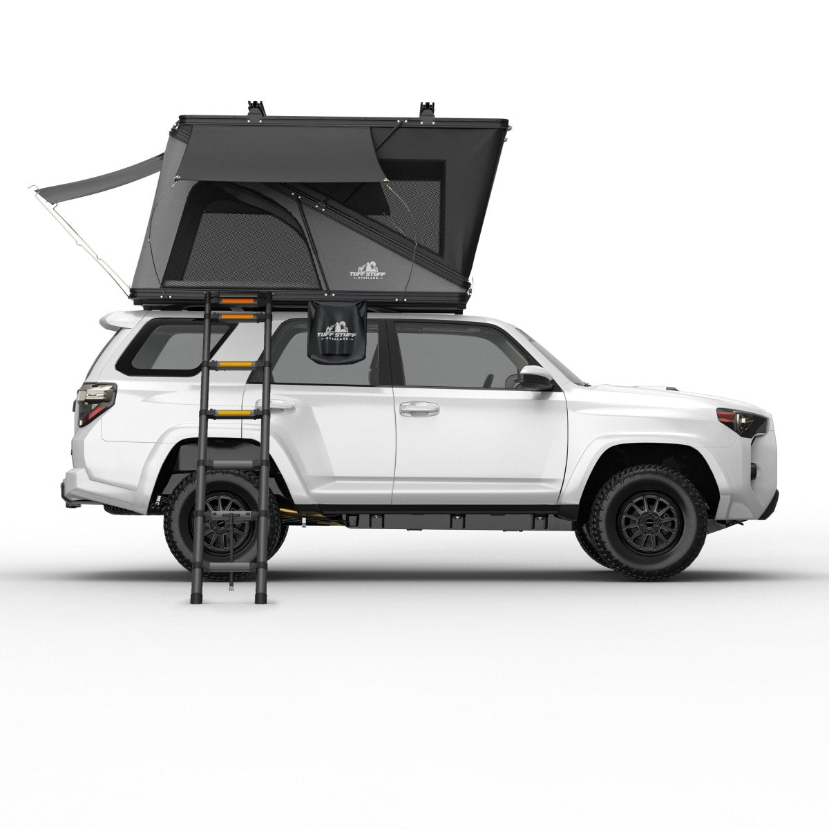 Alpine 51 Hardshell Rooftop Tent, Aluminum, 2 Person, Black Tuff Stuff Overland