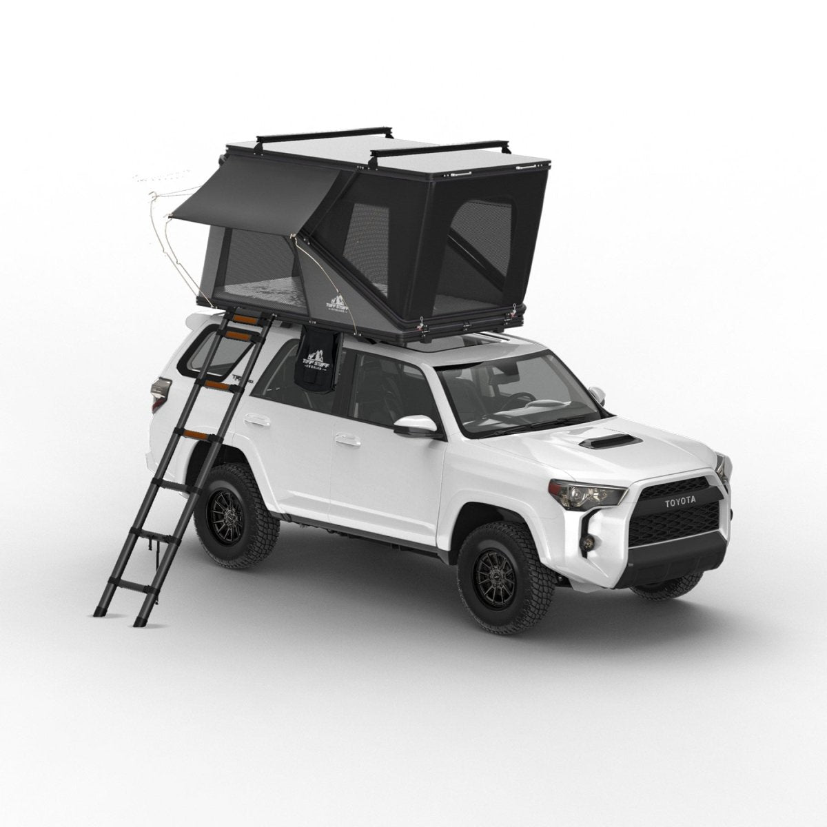 Alpine 51 Hardshell Rooftop Tent, Aluminum, 2 Person, Black Tuff Stuff Overland