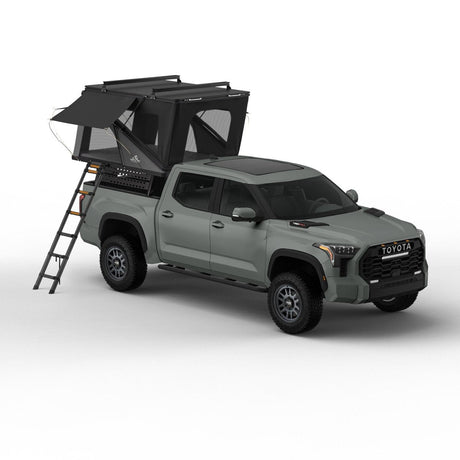 Alpine 61 Hardshell Rooftop Tent, Aluminum, 2-3 Person, Black Tuff Stuff Overland