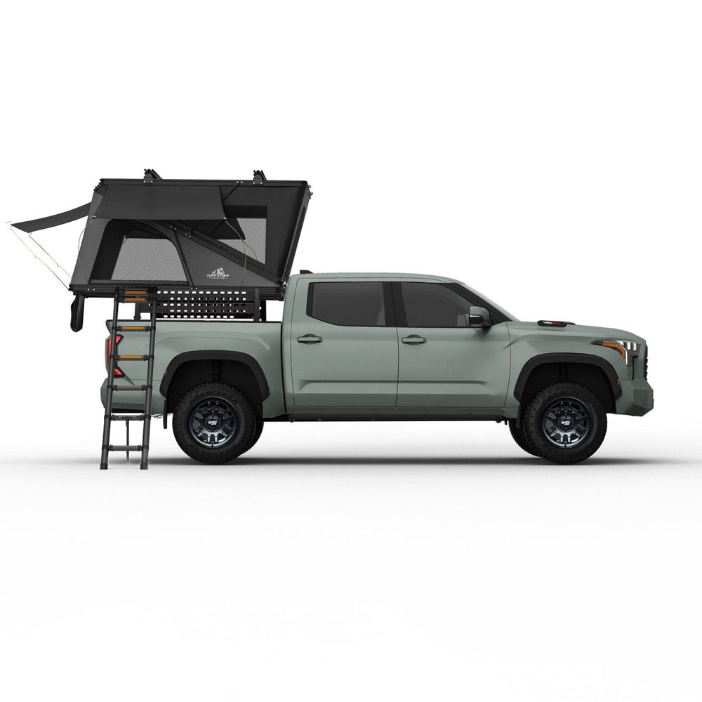 Alpine 61 Hardshell Rooftop Tent, Aluminum, 2-3 Person, Black Tuff Stuff Overland