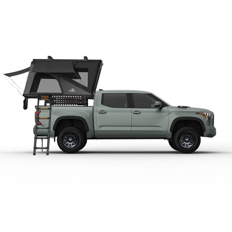 Alpine 61 Hardshell Rooftop Tent, Aluminum, 2-3 Person, Black Tuff Stuff Overland