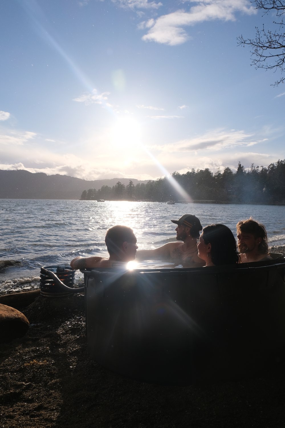 Bush Bath 1000 – 4 Person Portable Wood-Fired Hot Tub (1000L) Stoke & Soak Wood-Fired Hot Tubs