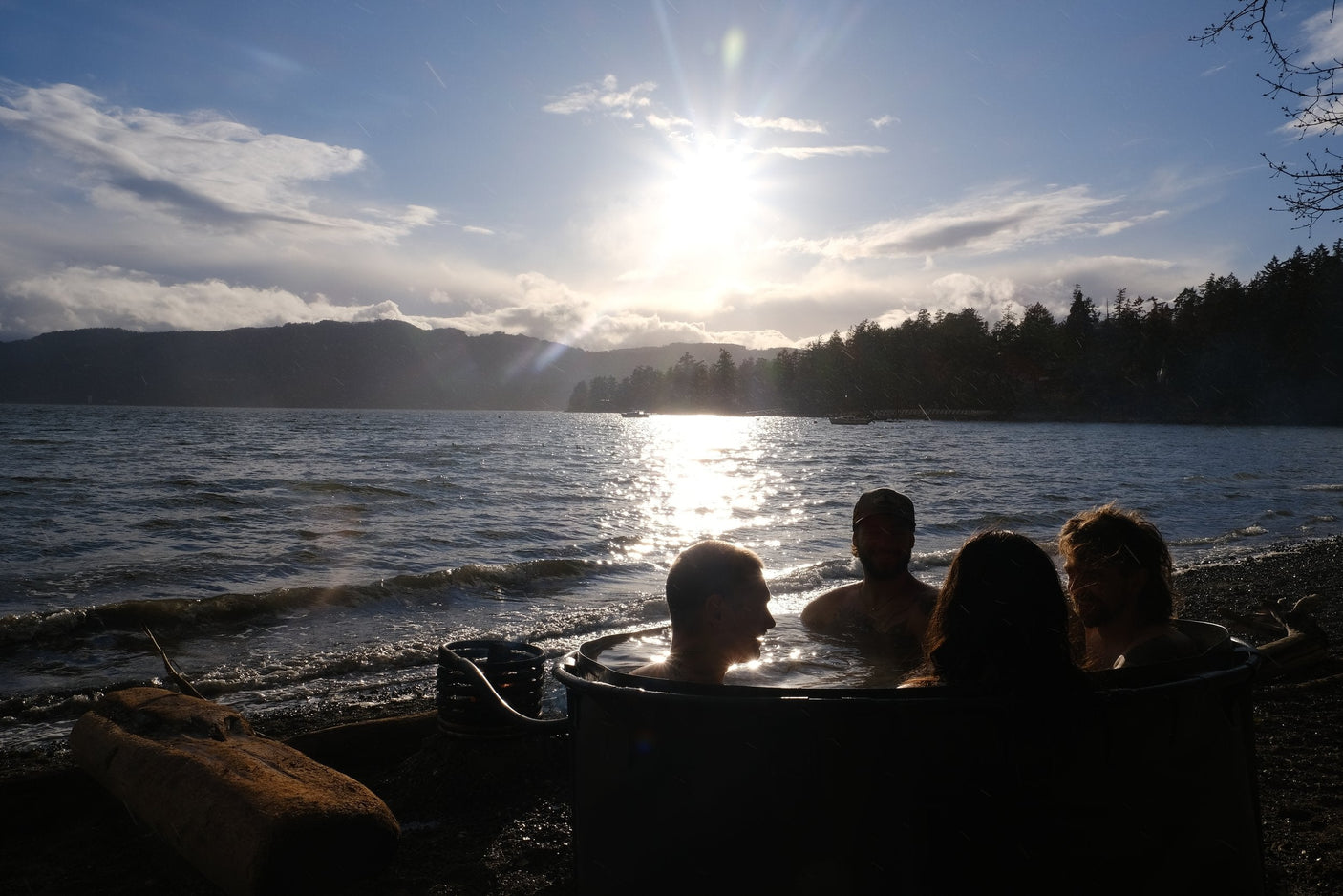 Bush Bath 1000 – 4 Person Portable Wood-Fired Hot Tub (1000L) Stoke & Soak Wood-Fired Hot Tubs