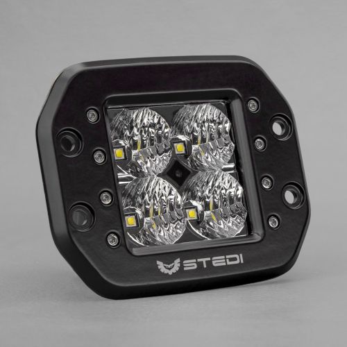 STEDI C-4 Black Edition Flush Mount LED Light (Flood) Rove Overland