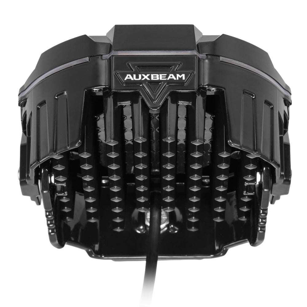 Auxbeam MASTER-T Series 7" Combo Beam Off-Road Lights Amber Backlight