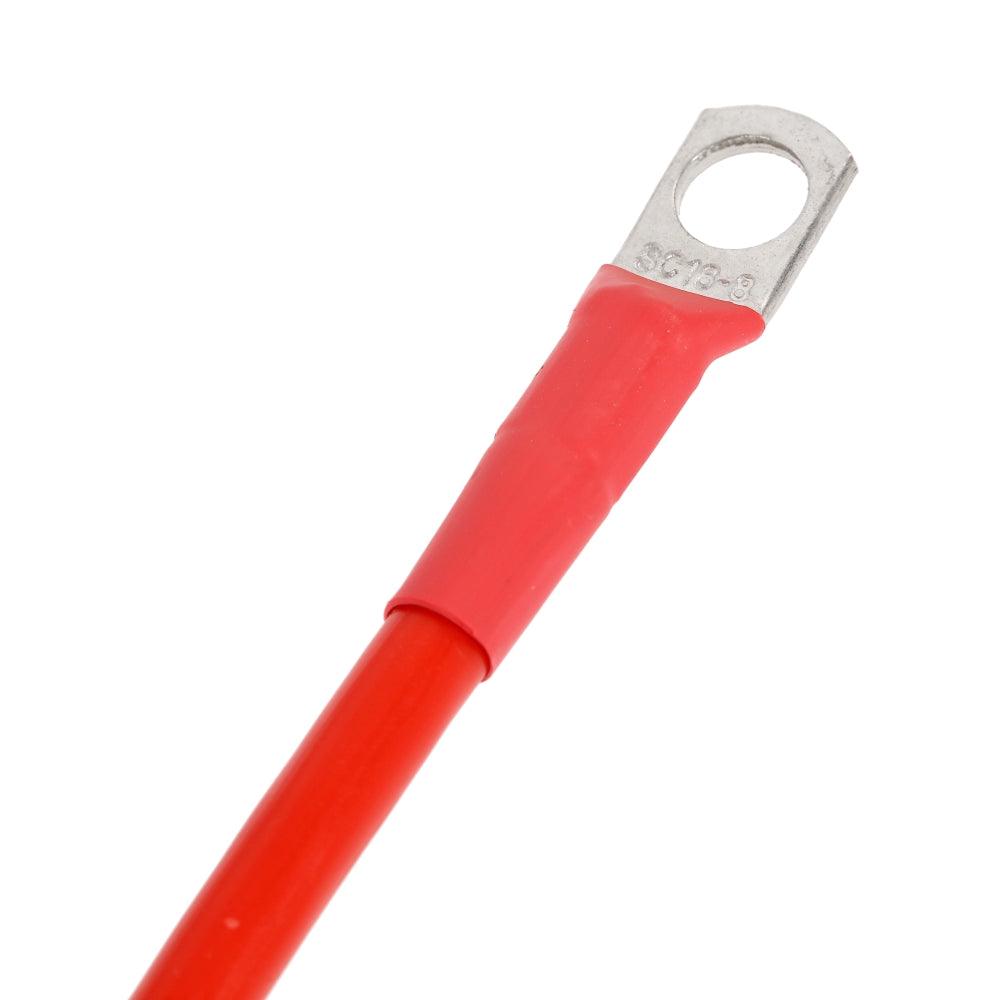 7FT 7AWG Battery Cables Tinned Copper Ring Terminal Lugs Battery Wires