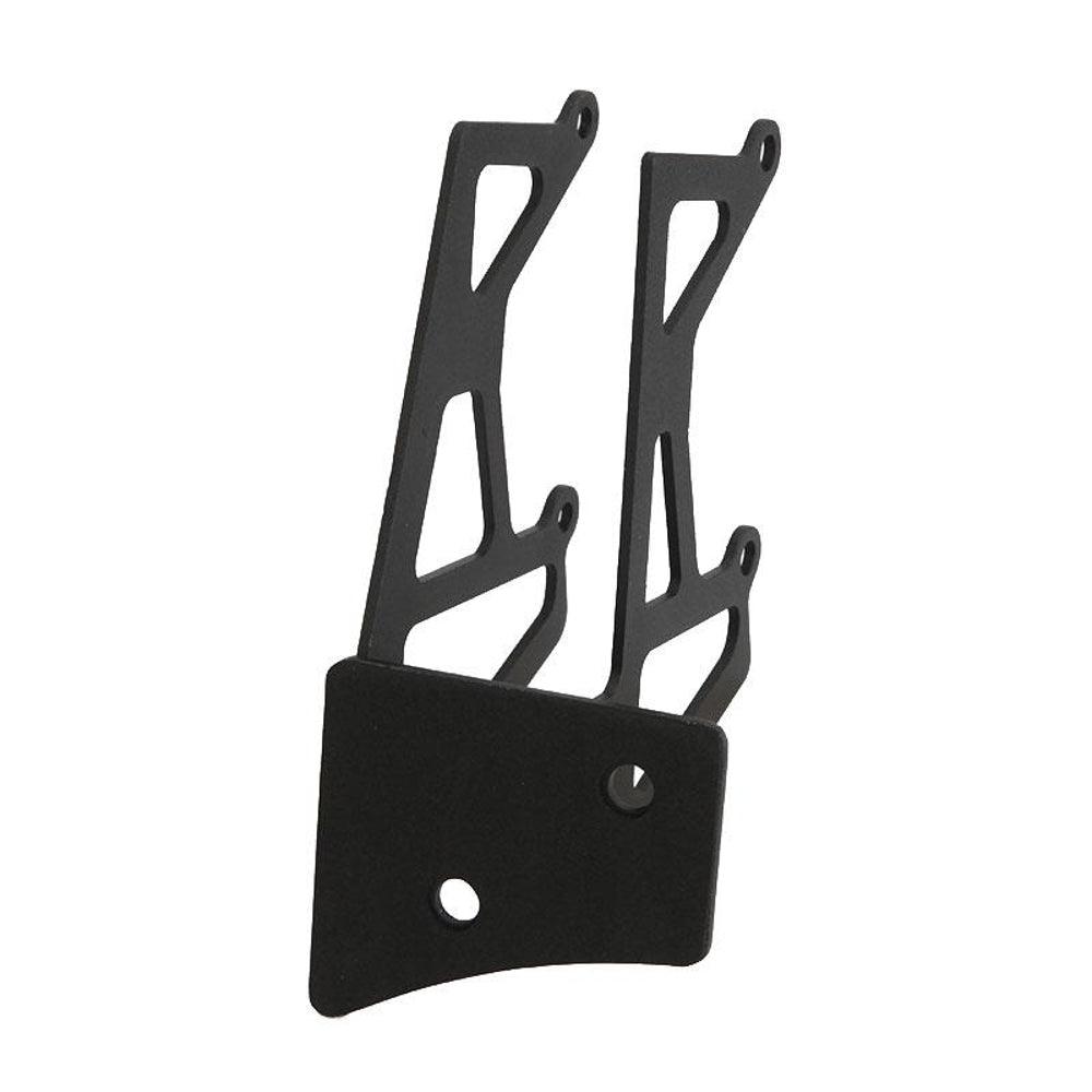 Dual A-Pillar Pods Light Windshield Mount Brackets for Jeep Wrangler 2007-2015