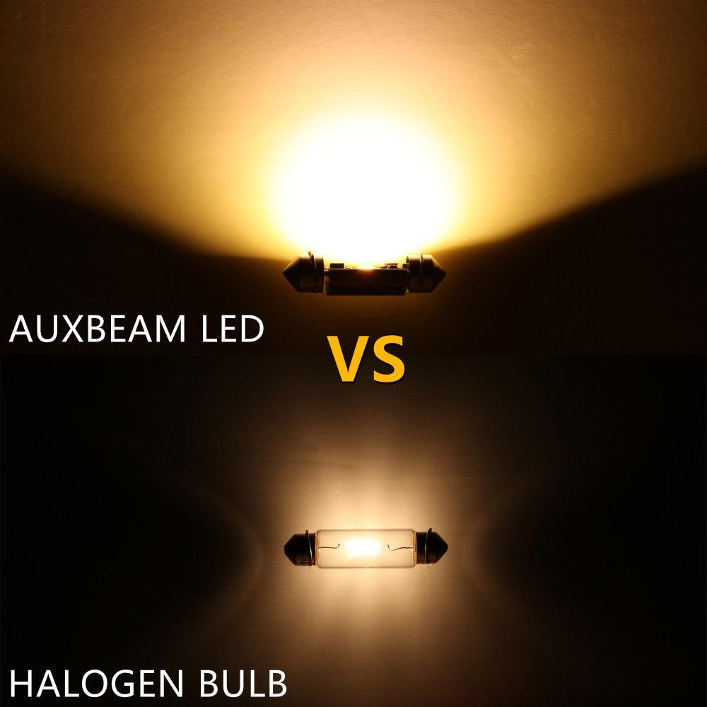 🆕(2pcs/set) Dual Color Switchback 31MM/36MM/39MM/41 42MM 1860CSP 6500K Cool White& 5000K Natural White LED Festoon Canbus For Interior Dome Map License Plate Bulbs