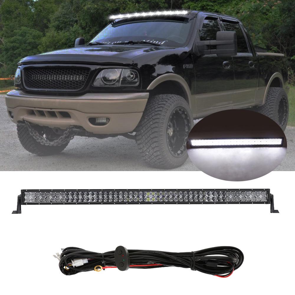 5D Series Straight/Curved Off Road Led Light Bar For 2002 Ford F150