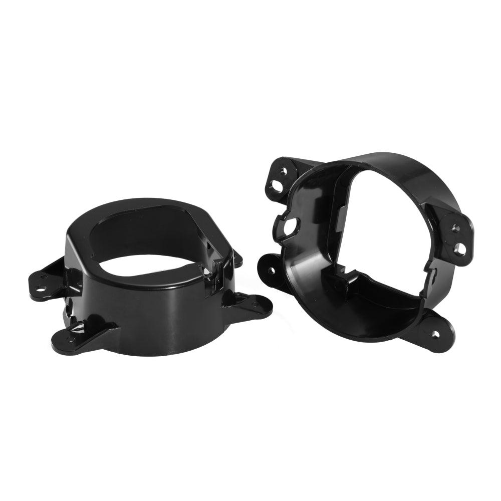 Upgraded 4 Inch LED Fog Lights with RGB Halo Ring & Turn Signal Light, Bluetooth Control for Jeep Wrangler JK/JL 2018-2024