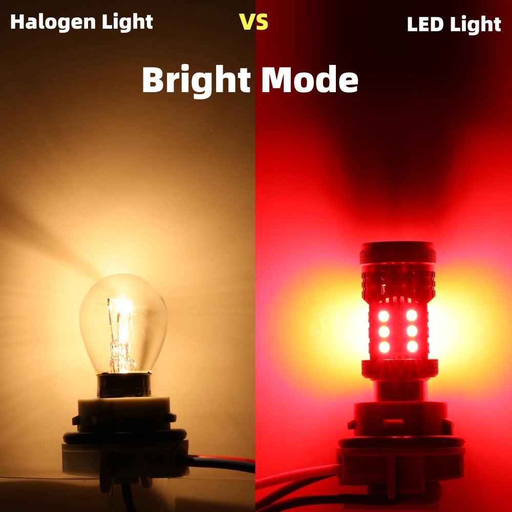 (2pcs/set) 🆕1157 BAY15D 1156 BA15S BAU15S White Amber Red Canbus Error Free No Hyper Flash LED Turn Signal DRL Brake Light Tail Light Reversing Light Bulbs Fan Cooling