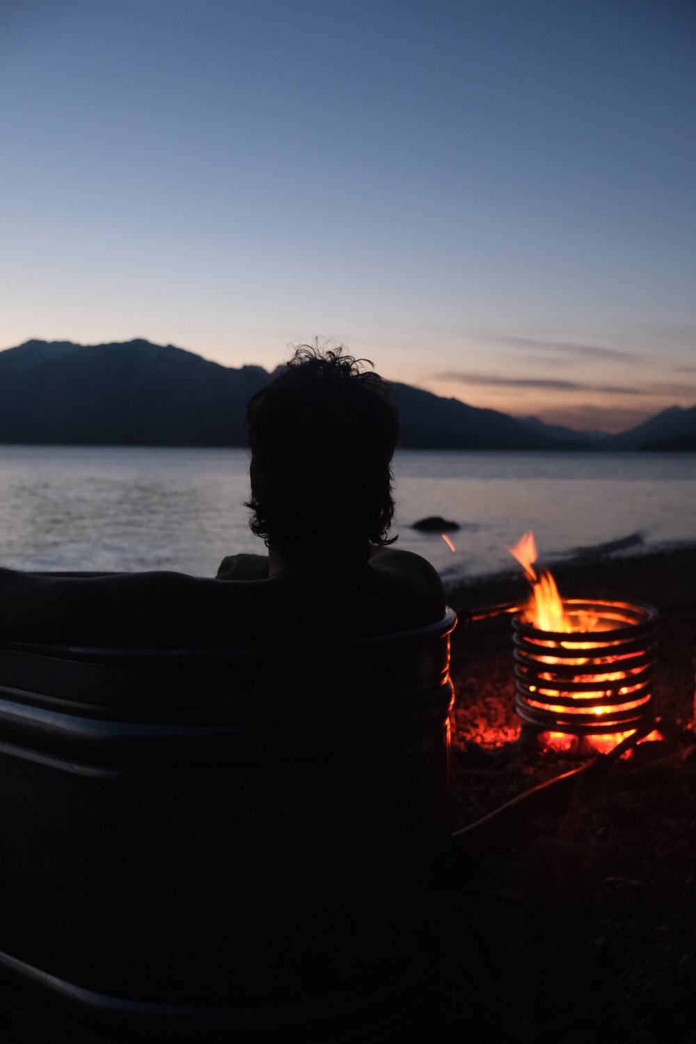 The Super Soaker – 2–3 Person Galvanized Steel Wood-Fired Hot Tub Stoke & Soak Wood-Fired Hot Tubs