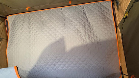 Insulated RTT Liner, Quilted, Zip-in, Gray Tuff Stuff Overland