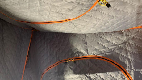 Insulated RTT Liner, Quilted, Zip-in, Gray Tuff Stuff Overland