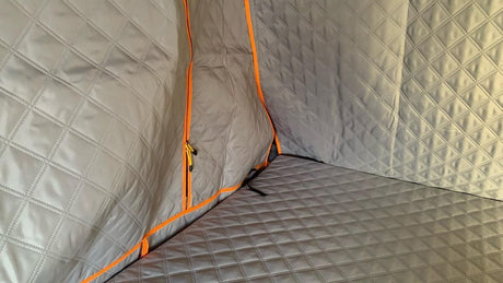 Insulated RTT Liner, Quilted, Zip-in, Gray Tuff Stuff Overland