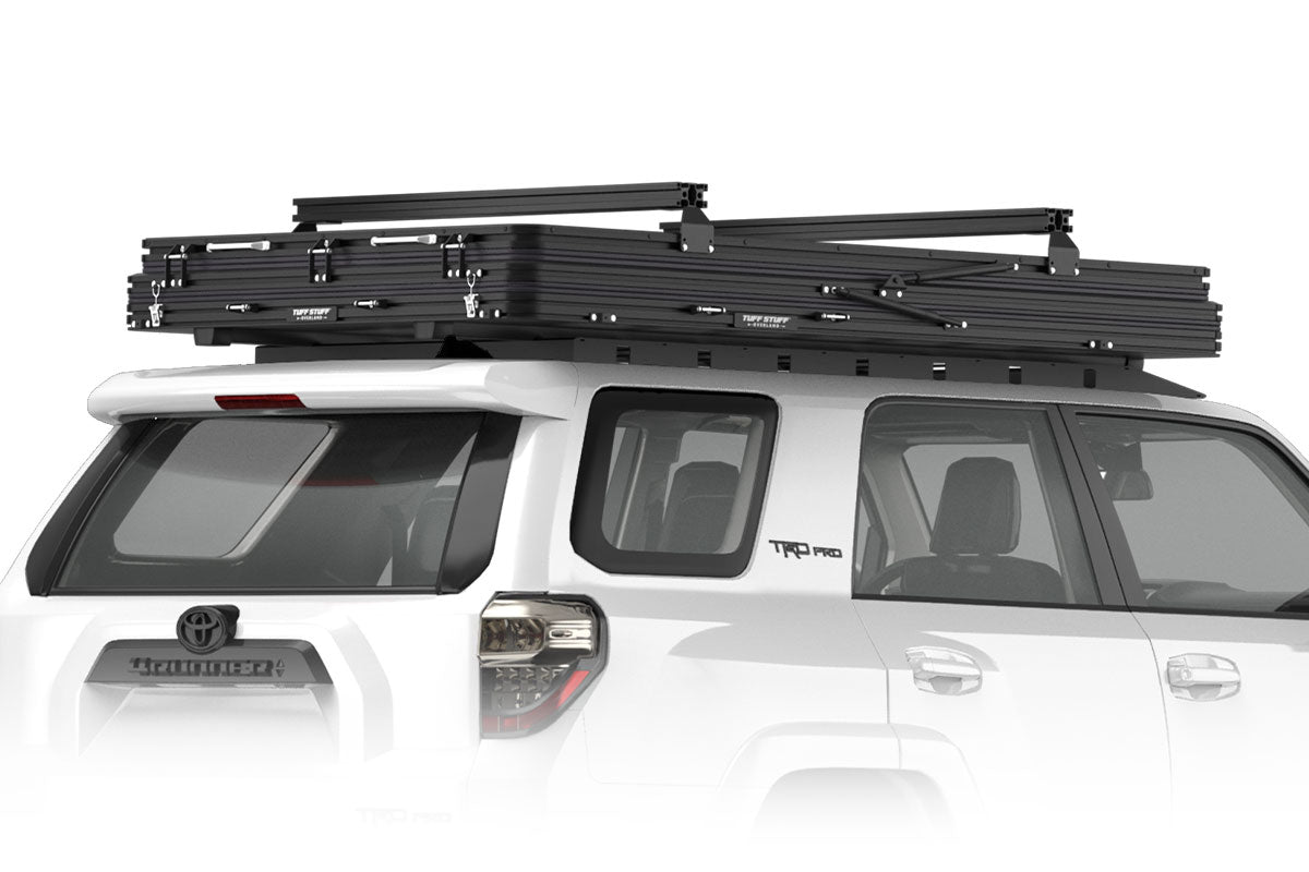 Alpine 51 Hardshell Rooftop Tent, Aluminum, 2 Person, Black Tuff Stuff Overland