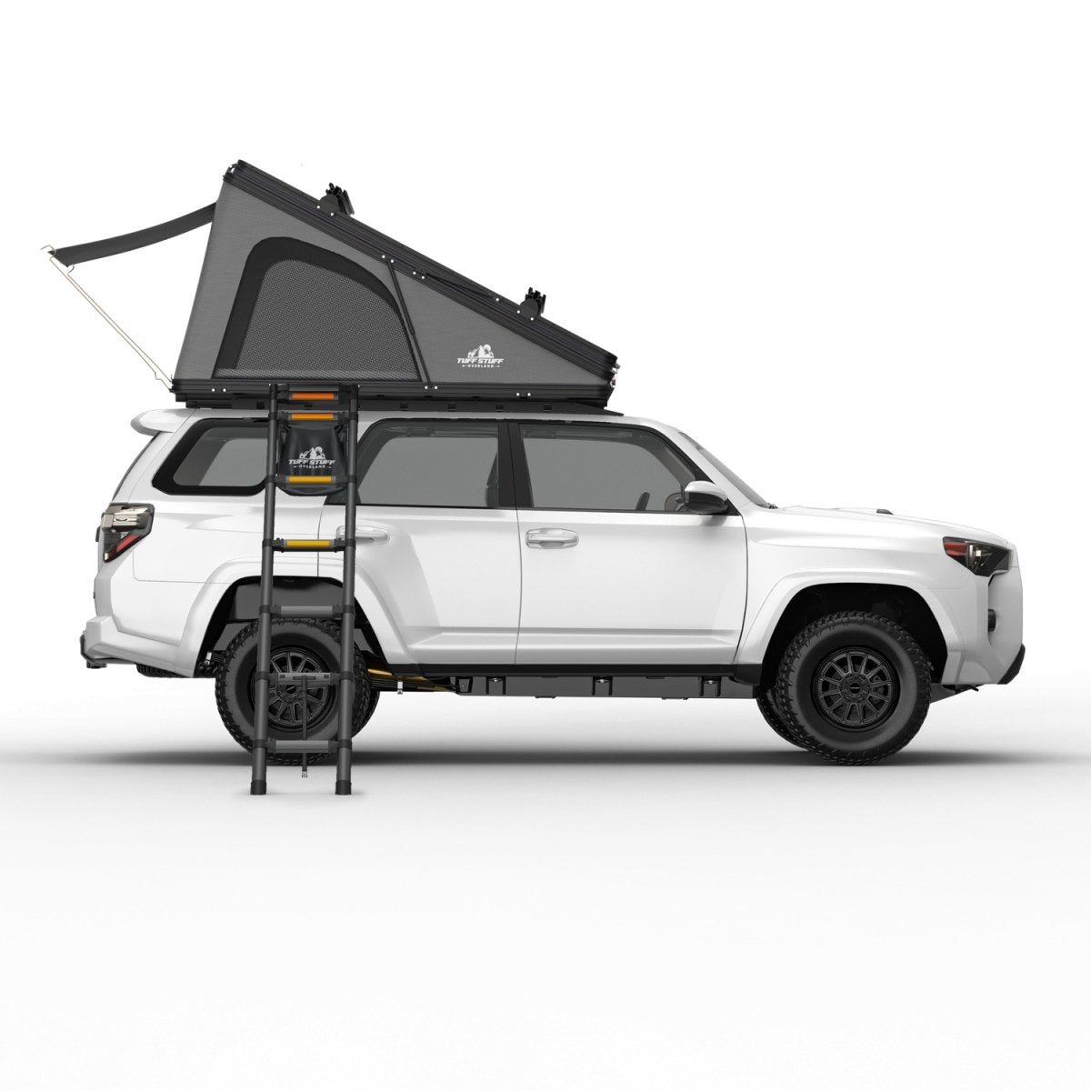 Alpine 51 Hardshell Rooftop Tent, Aluminum, 2 Person, Black Tuff Stuff Overland