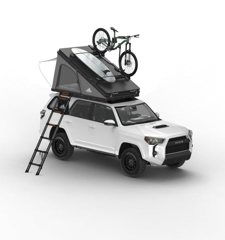 Alpine 51 Hardshell Rooftop Tent, Aluminum, 2 Person, Black Tuff Stuff Overland