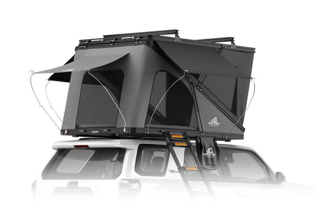 Alpine 51 Hardshell Rooftop Tent, Aluminum, 2 Person, Black Tuff Stuff Overland