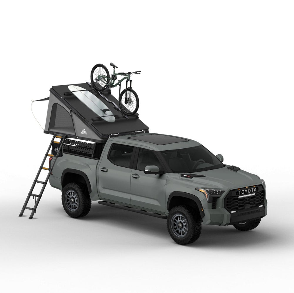 Alpine 61 Hardshell Rooftop Tent, Aluminum, 2-3 Person, Black Tuff Stuff Overland