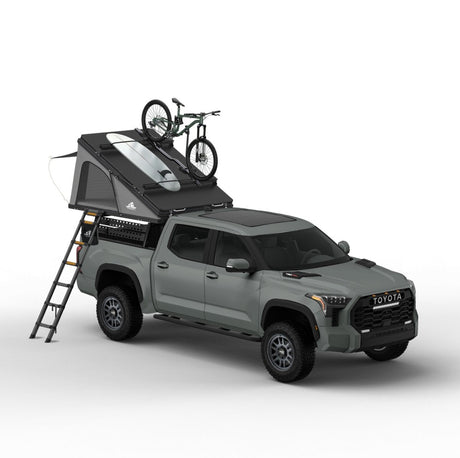 Alpine 61 Hardshell Rooftop Tent, Aluminum, 2-3 Person, Black Tuff Stuff Overland