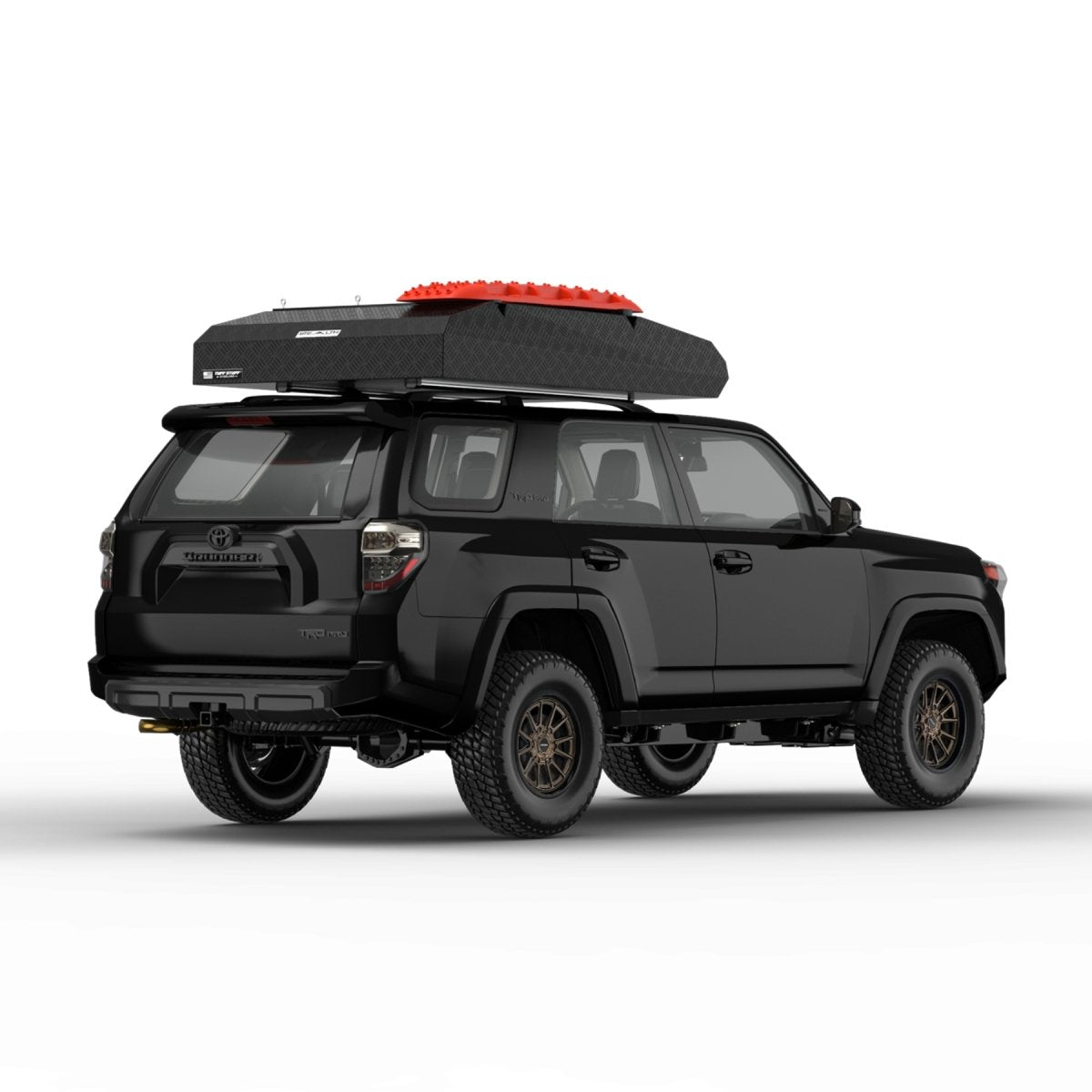 Tuff Stuff STEALTH Hardshell Rooftop Tent, Aluminum, 3-4 Person Tuff Stuff Overland