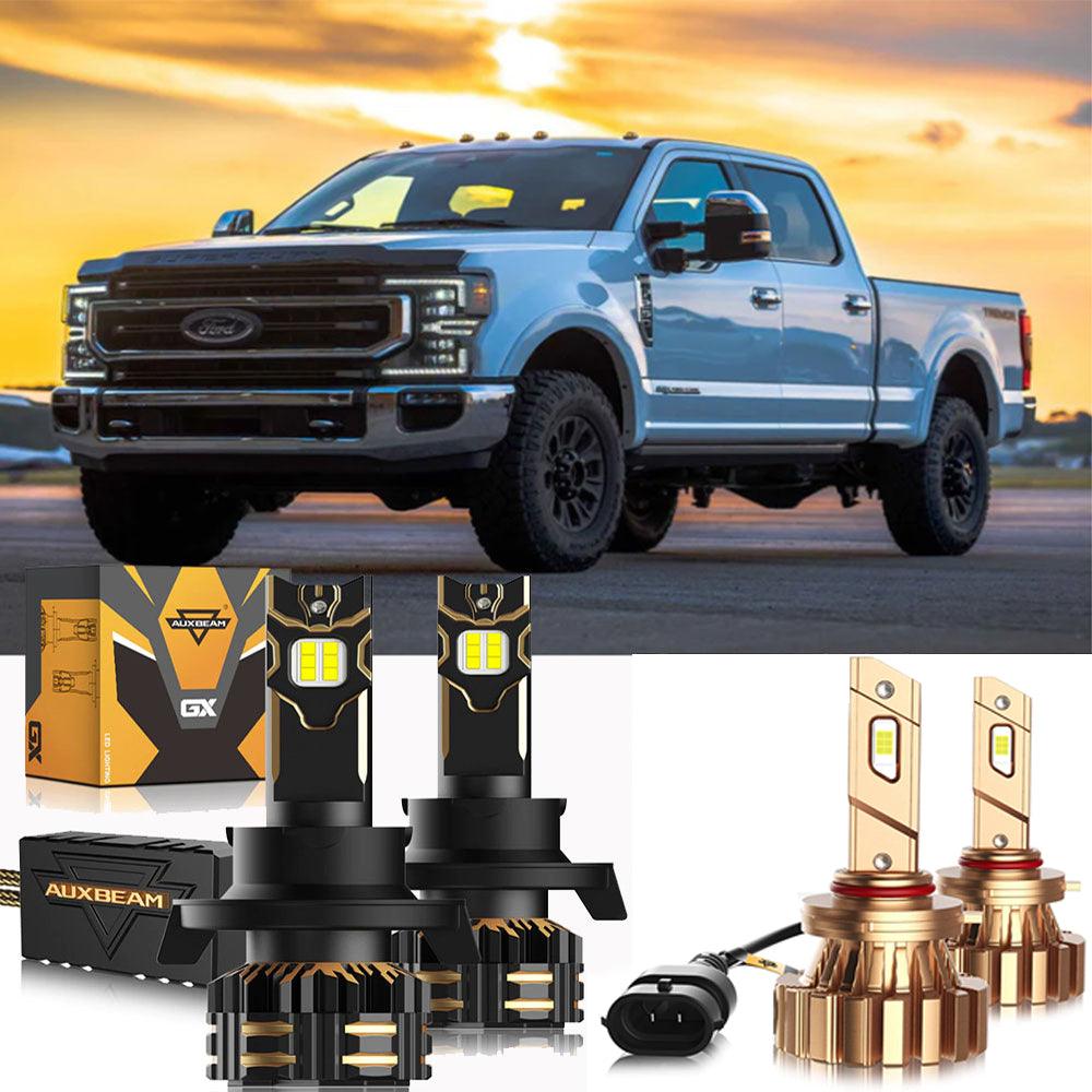 For 2001-2004 Ford F-250 Super Duty 9007 LED Headlight Bulbs