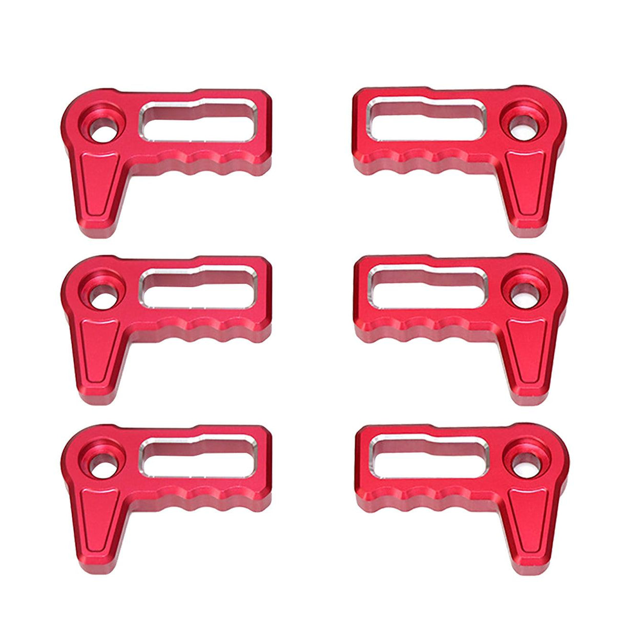 (6pcs/set) Top Roof Switch Handle for 2018-2022 Jeep Wrangler JL (Red/Black)