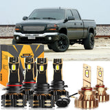 For 2007 GMC Sierra 2500 HD Classic 9005 9006 LED Headlight Bulbs