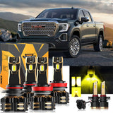 For 2008-2013 GMC Sierra 1500 9005 H11 LED Headlight Bulbs Bundle