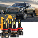 For 2007 GMC Sierra 1500 9005 H11 LED Headlight Bulbs Bundle