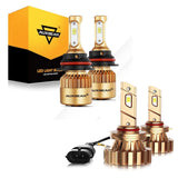 For 2000-2011 Ford Ranger 9007 LED Light Bulbs S3 Series 270°/360° Beam 8000LM